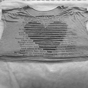 Love Graphic Gray Tshirt